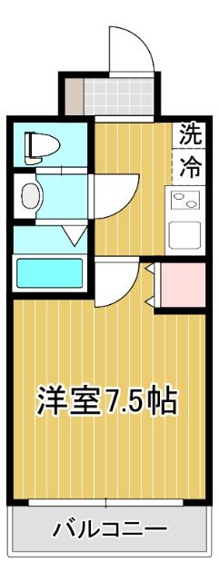 ミア・カーサあわざ 間取り図画像