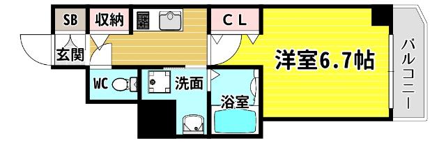 Mosaique（802） 間取り図画像