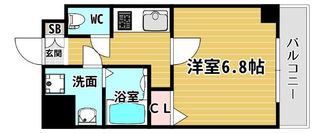 ワールドアイ大阪ドームシティⅡ 間取り図画像