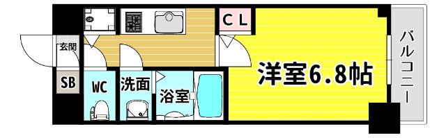サムティ大阪GRAND　EAST 間取り図画像
