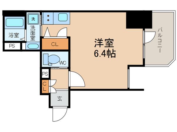 レオンコンフォート大手前ラトゥール 間取り図画像