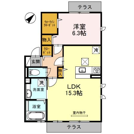  間取り図写真