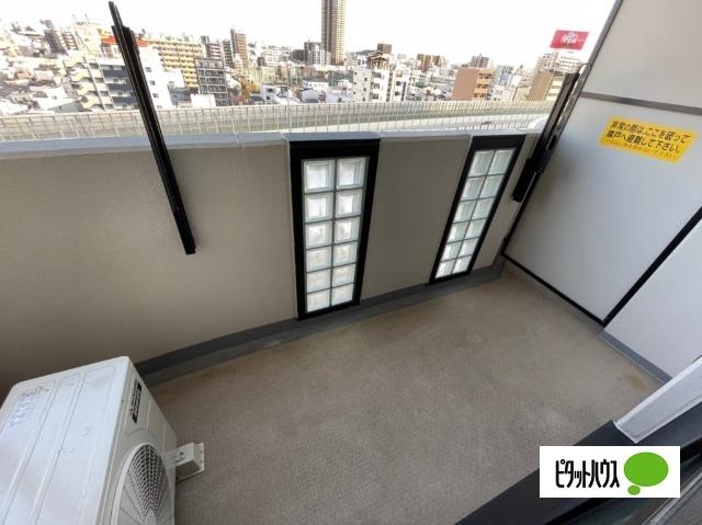 シャトー弁天参番館 バルコニー