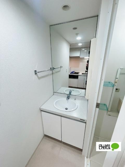 QCフラット北堀江 洗面