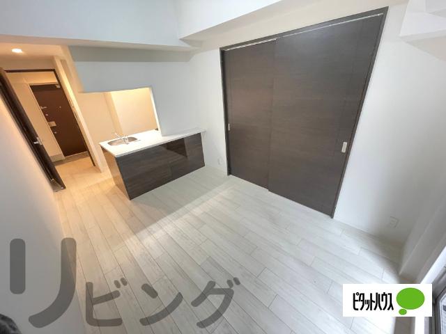 ワールドアイ京町堀 リビング