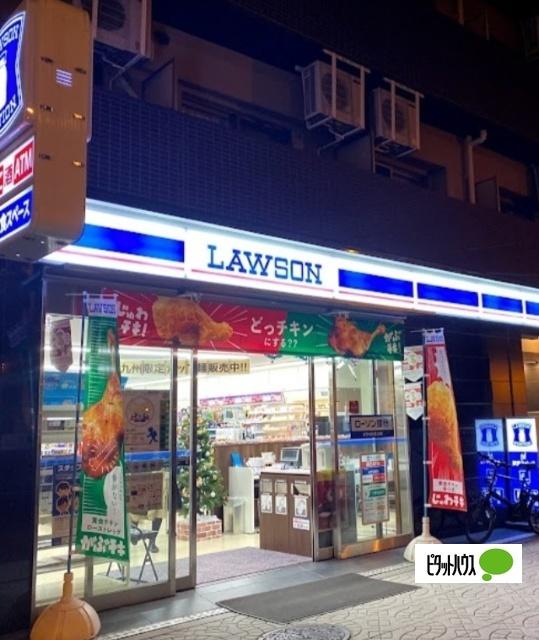 ローソン西本町三丁目店：33m