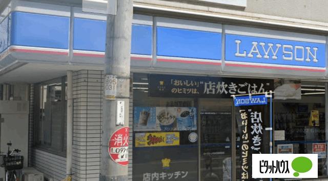 ローソンJR弁天町駅前店：670m