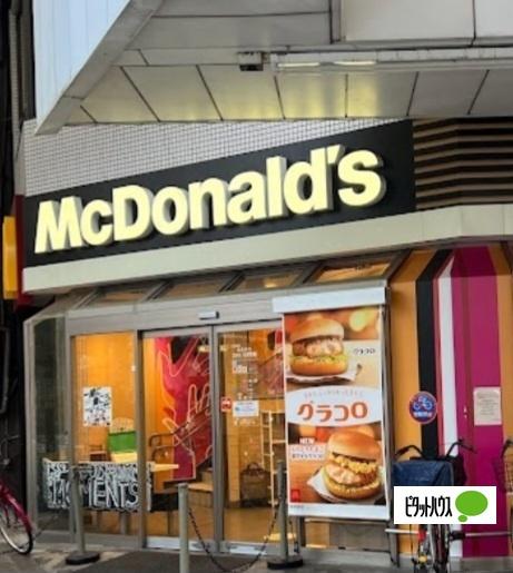 マクドナルド九条店：393m