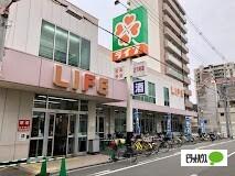 ライフ新深江店：672m