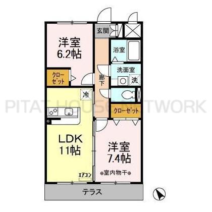  間取り図写真