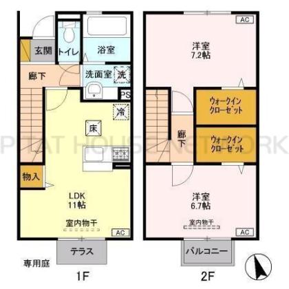  間取り図写真