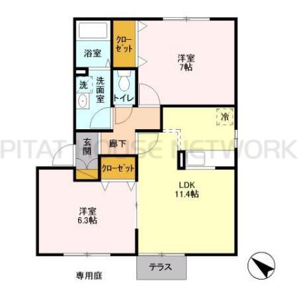  間取り図写真