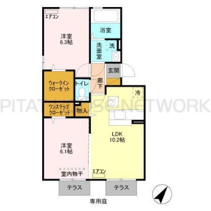  間取り図写真