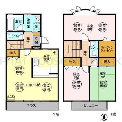  間取り図写真