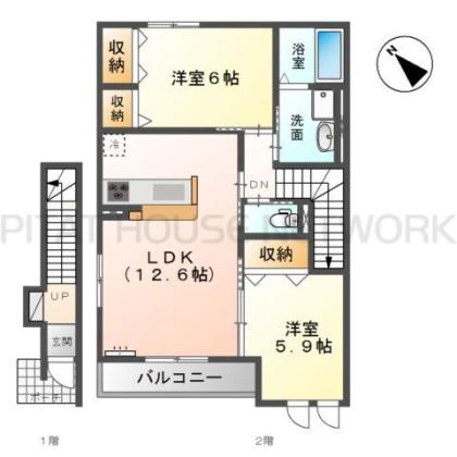  間取り図写真