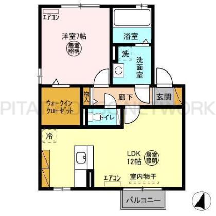  間取り図写真