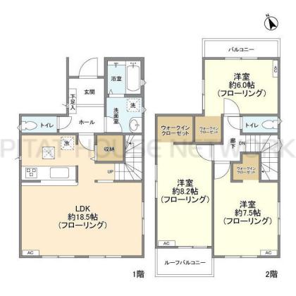  間取り図写真