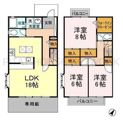  間取り図写真