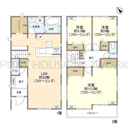  間取り図写真
