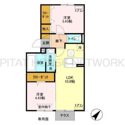  間取り図写真