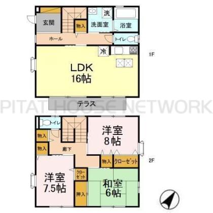  間取り図写真