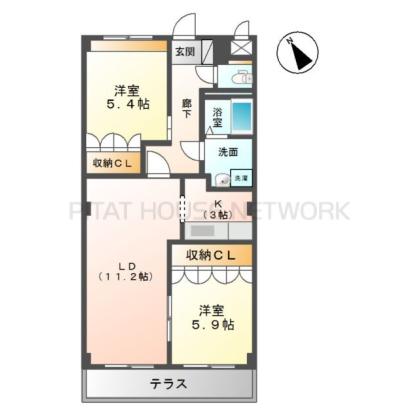  間取り図写真