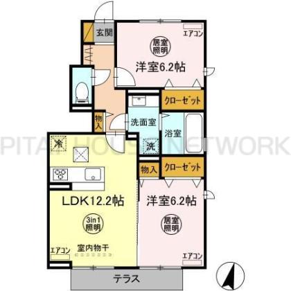  間取り図写真