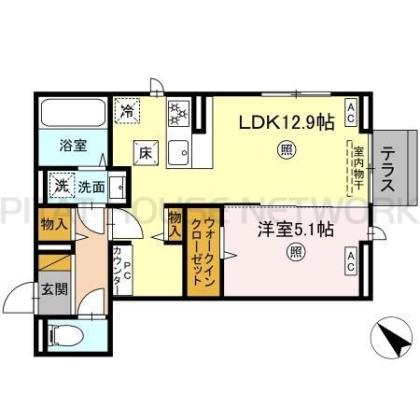  間取り図写真