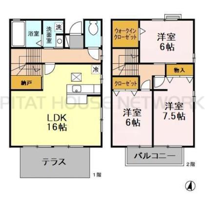  間取り図写真