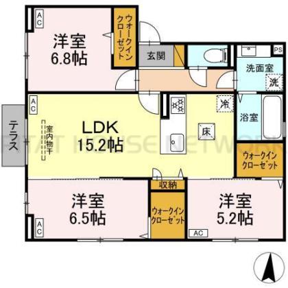  間取り図写真