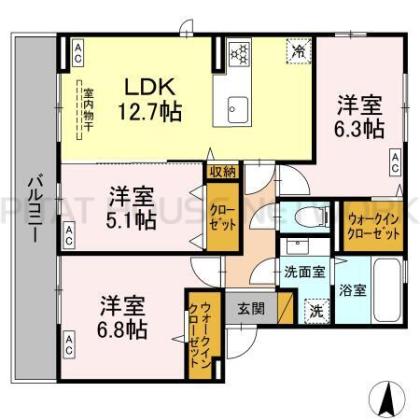  間取り図写真
