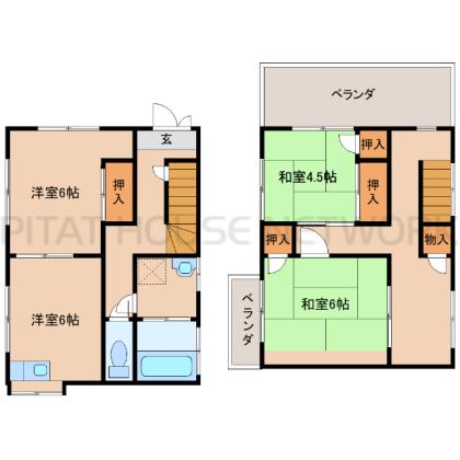  間取り図写真