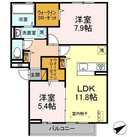 パークタウン（203） 間取り図画像