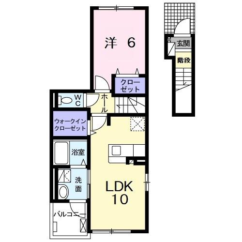 ヴィラヴェント・Ｓ．Ｈ（201） 間取り図画像