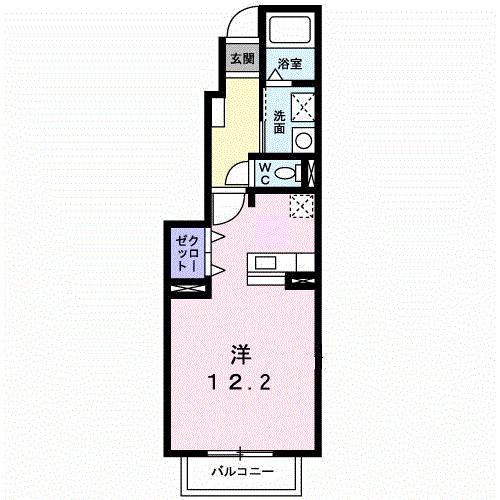 グリフォードＢ（102） 間取り図画像