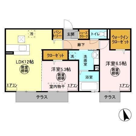  間取り図写真