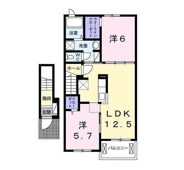 サニー・サイド（203） 間取り図画像