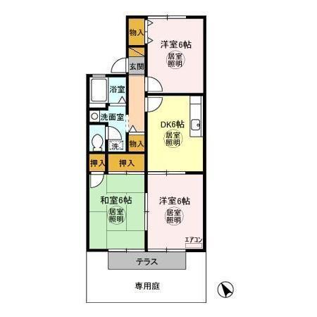  間取り図写真