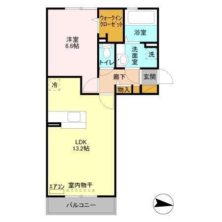 ロチュス（203） 間取り図画像