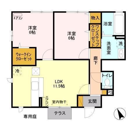 エトランゼ（101） 間取り図画像