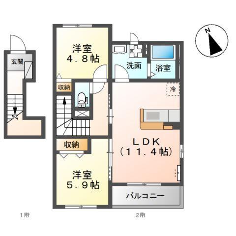ウィズダム・パレス 間取り図画像