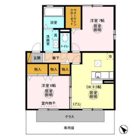  間取り図写真