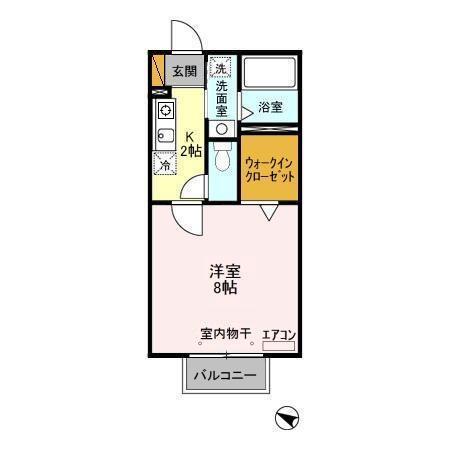 セント・ウィスタリア（106） 間取り図画像