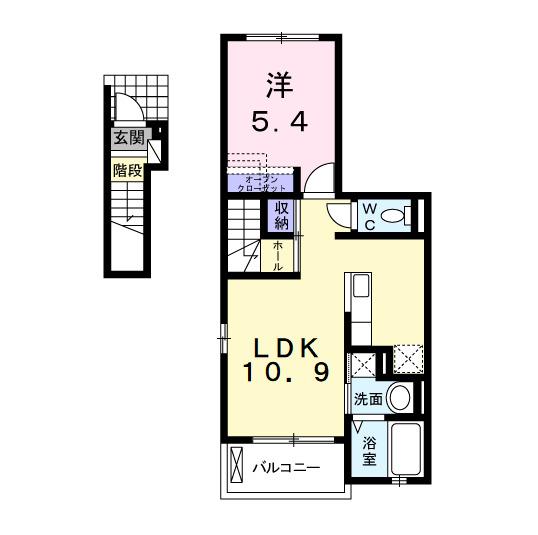 イースト・グレイス（205） 間取り図画像