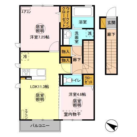  間取り図写真