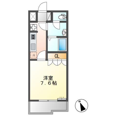 スカイグリーン 間取り図画像