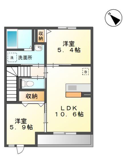 グレイスコート 間取り図画像