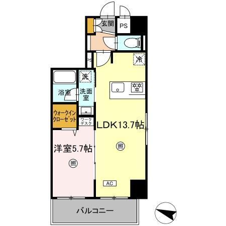 BELTS SHINJUKU　レジデンス（901） 間取り図画像