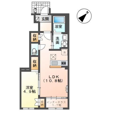 プランドール・Ｋ 間取り図画像