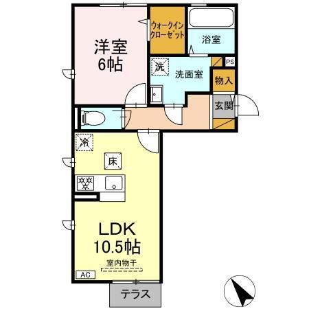 ブリエ（103） 間取り図画像
